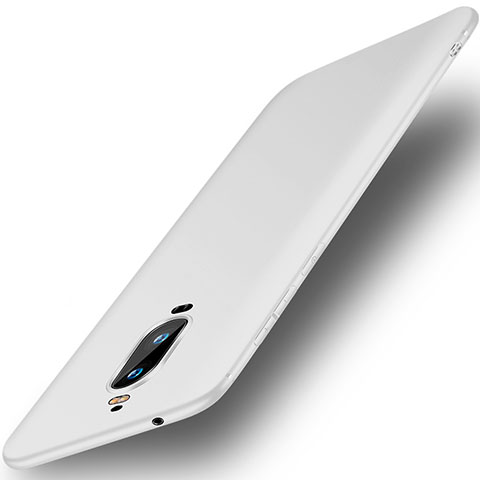 Silikon Hülle Handyhülle Ultra Dünn Schutzhülle Tasche S01 für Huawei Mate 9 Pro Weiß