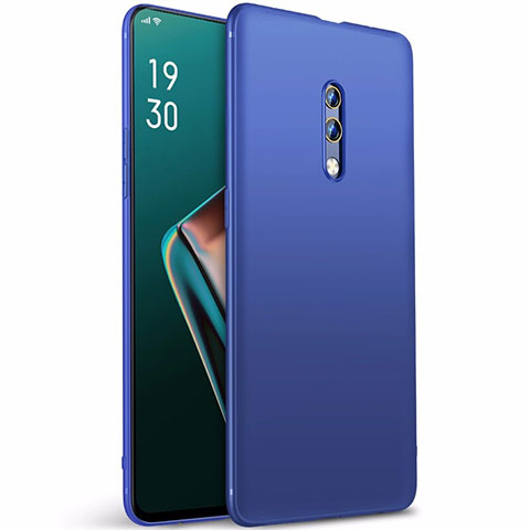 Silikon Hülle Handyhülle Ultra Dünn Schutzhülle Tasche S01 für Oppo Realme X Blau