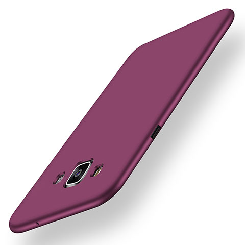 Silikon Hülle Handyhülle Ultra Dünn Schutzhülle Tasche S01 für Samsung Galaxy A5 Duos SM-500F Violett