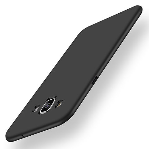 Silikon Hülle Handyhülle Ultra Dünn Schutzhülle Tasche S01 für Samsung Galaxy A5 SM-500F Schwarz