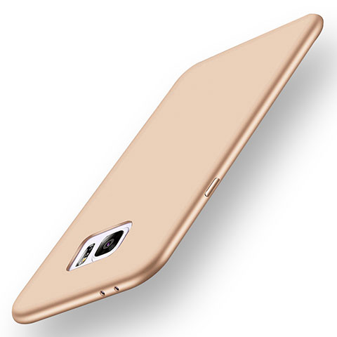 Silikon Hülle Handyhülle Ultra Dünn Schutzhülle Tasche S01 für Samsung Galaxy Note 7 Gold