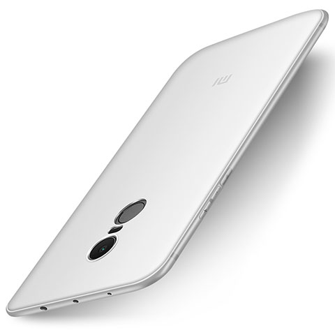 Silikon Hülle Handyhülle Ultra Dünn Schutzhülle Tasche S01 für Xiaomi Redmi Note 4 Weiß
