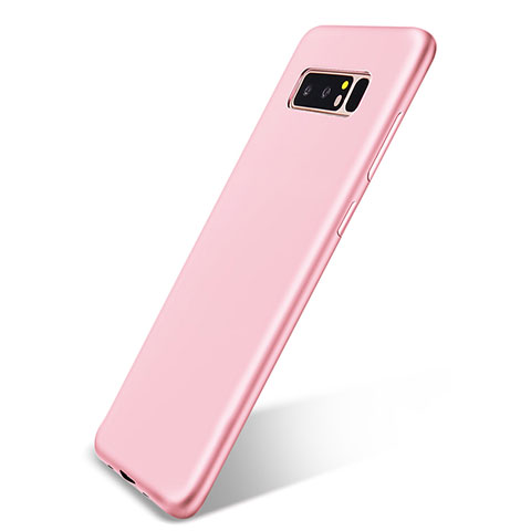 Silikon Hülle Handyhülle Ultra Dünn Schutzhülle Tasche S05 für Samsung Galaxy Note 8 Rosa
