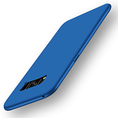 Silikon Hülle Handyhülle Ultra Dünn Schutzhülle Tasche S05 für Samsung Galaxy S8 Plus Blau