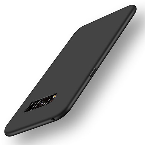 Silikon Hülle Handyhülle Ultra Dünn Schutzhülle Tasche S05 für Samsung Galaxy S8 Plus Schwarz