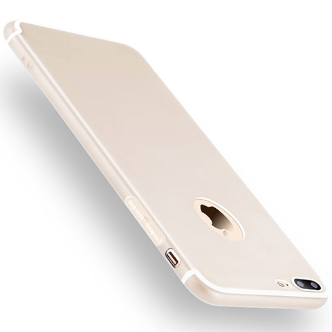 Silikon Hülle Handyhülle Ultra Dünn Schutzhülle Tasche Z15 für Apple iPhone 7 Plus Weiß