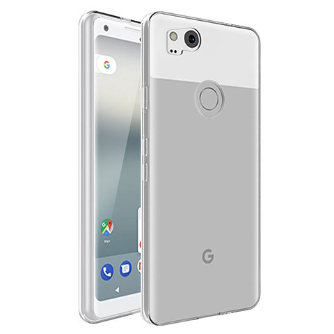 Silikon Hülle Handyhülle Ultradünn Tasche Durchsichtig Transparent für Google Pixel 2 Klar