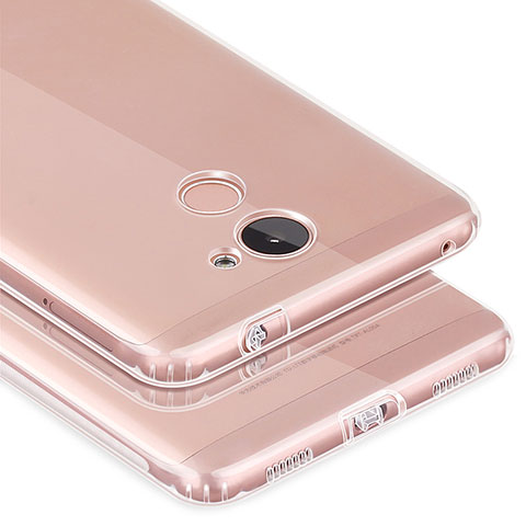 Silikon Hülle Handyhülle Ultradünn Tasche Durchsichtig Transparent für Huawei Y7 Prime Klar