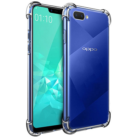 Silikon Hülle Handyhülle Ultradünn Tasche Durchsichtig Transparent für Oppo A12e Klar