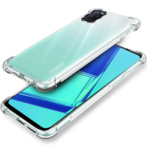 Silikon Hülle Handyhülle Ultradünn Tasche Durchsichtig Transparent für Oppo A92 Klar