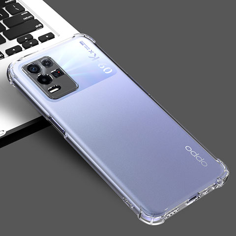 Silikon Hülle Handyhülle Ultradünn Tasche Durchsichtig Transparent für Oppo K9X 5G Klar