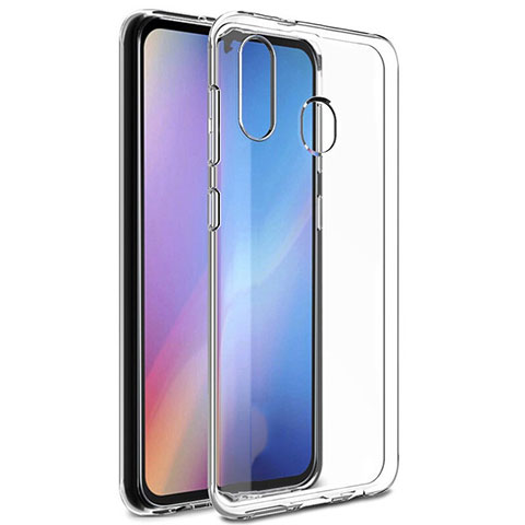 Silikon Hülle Handyhülle Ultradünn Tasche Durchsichtig Transparent für Samsung Galaxy A30 Klar