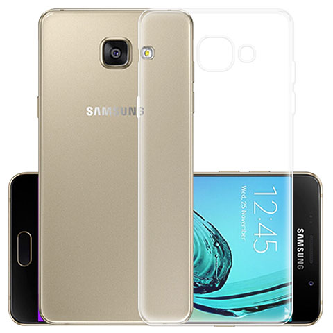 Silikon Hülle Handyhülle Ultradünn Tasche Durchsichtig Transparent für Samsung Galaxy A5 (2017) Duos Klar