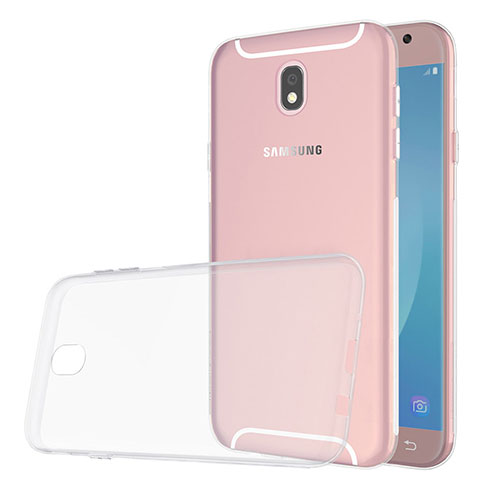 Silikon Hülle Handyhülle Ultradünn Tasche Durchsichtig Transparent für Samsung Galaxy J5 (2017) SM-J750F Klar