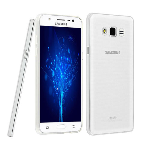 Silikon Hülle Handyhülle Ultradünn Tasche Durchsichtig Transparent für Samsung Galaxy J5 SM-J500F Klar