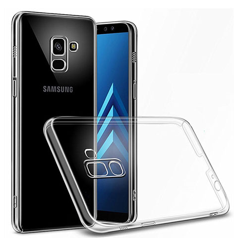 Silikon Hülle Handyhülle Ultradünn Tasche Durchsichtig Transparent für Samsung Galaxy J6 (2018) J600F Klar