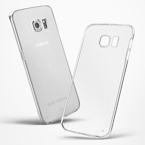 Silikon Hülle Handyhülle Ultradünn Tasche Durchsichtig Transparent für Samsung Galaxy S6 Edge SM-G925 Klar