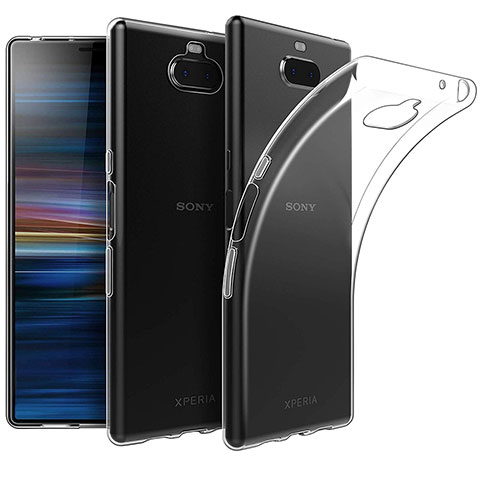 Silikon Hülle Handyhülle Ultradünn Tasche Durchsichtig Transparent für Sony Xperia 10 Klar