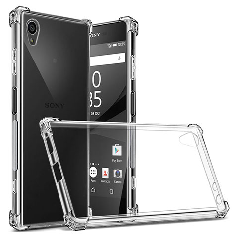Silikon Hülle Handyhülle Ultradünn Tasche Durchsichtig Transparent für Sony Xperia XA1 Plus Klar