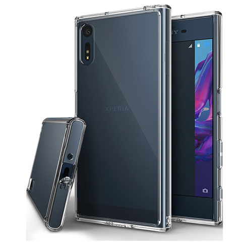 Silikon Hülle Handyhülle Ultradünn Tasche Durchsichtig Transparent für Sony Xperia XZ Klar