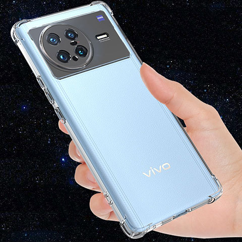 Silikon Hülle Handyhülle Ultradünn Tasche Durchsichtig Transparent für Vivo X Note Klar
