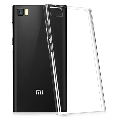 Silikon Hülle Handyhülle Ultradünn Tasche Durchsichtig Transparent für Xiaomi Mi 3 Klar