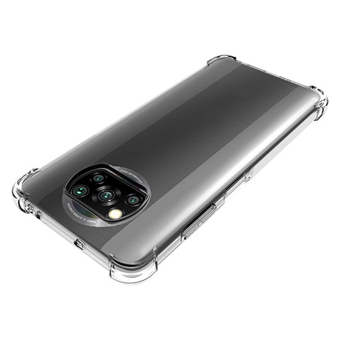 Silikon Hülle Handyhülle Ultradünn Tasche Durchsichtig Transparent für Xiaomi Poco X3 NFC Klar