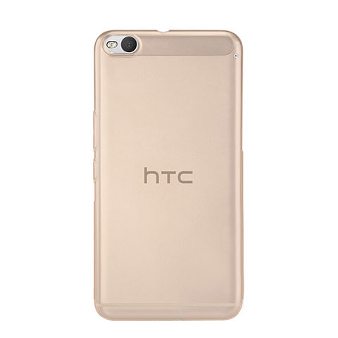 Silikon Hülle Ultra Dünn Schutzhülle Durchsichtig Transparent für HTC One X9 Gold