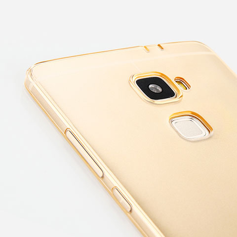 Silikon Hülle Ultra Dünn Schutzhülle Durchsichtig Transparent für Huawei Mate S Gold