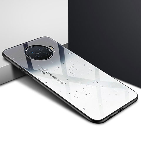 Silikon Schutzhülle Rahmen Tasche Hülle Spiegel für Oppo Ace2 Grau