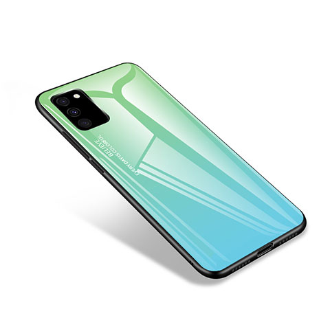 Silikon Schutzhülle Rahmen Tasche Hülle Spiegel für Samsung Galaxy S20 FE 5G Grün