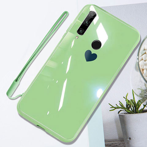 Silikon Schutzhülle Rahmen Tasche Hülle Spiegel T01 für Huawei Honor 20 Lite Grün