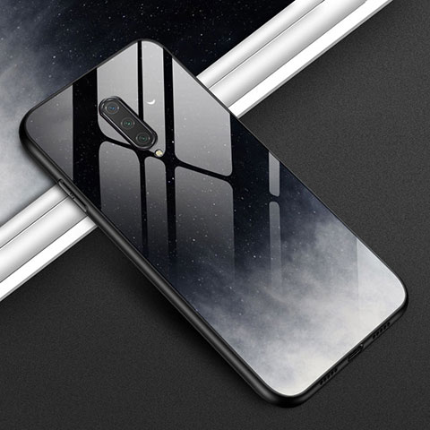 Silikon Schutzhülle Rahmen Tasche Hülle Spiegel T01 für OnePlus 8 Grau