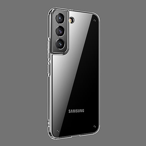 Silikon Schutzhülle Ultra Dünn Flexible Tasche Durchsichtig Transparent H11 für Samsung Galaxy S23 5G Grau