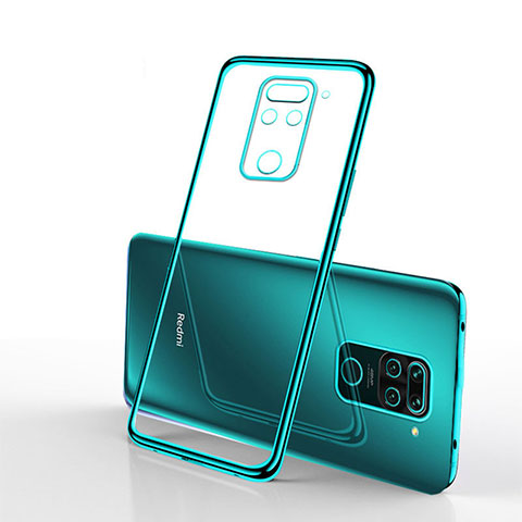 Silikon Schutzhülle Ultra Dünn Flexible Tasche Durchsichtig Transparent S01 für Xiaomi Redmi 10X 4G Grün