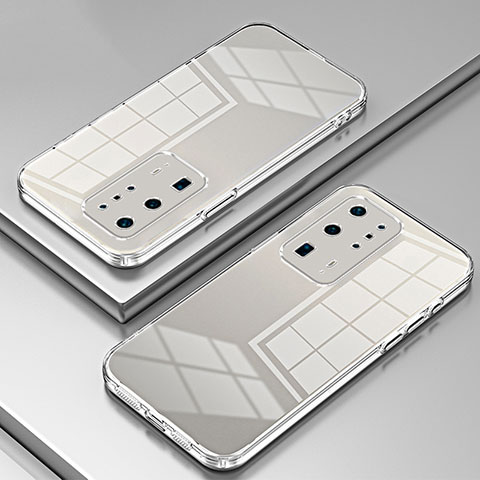 Silikon Schutzhülle Ultra Dünn Flexible Tasche Durchsichtig Transparent SY1 für Huawei P40 Pro+ Plus Klar