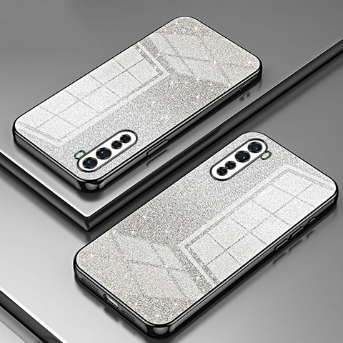 Silikon Schutzhülle Ultra Dünn Flexible Tasche Durchsichtig Transparent SY2 für OnePlus Nord Schwarz