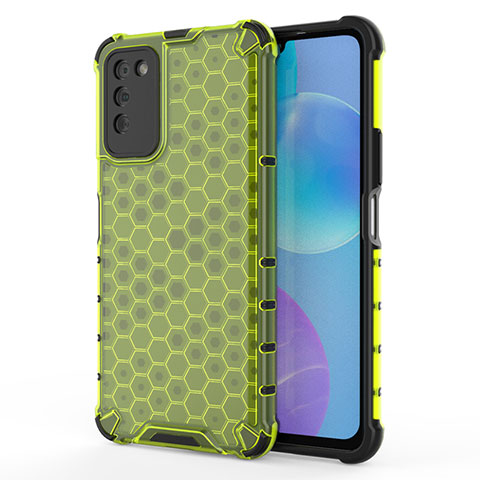 Silikon Schutzhülle Ultra Dünn Flexible Tasche Durchsichtig Transparent U01 für Huawei Honor 30 Lite 5G Grün