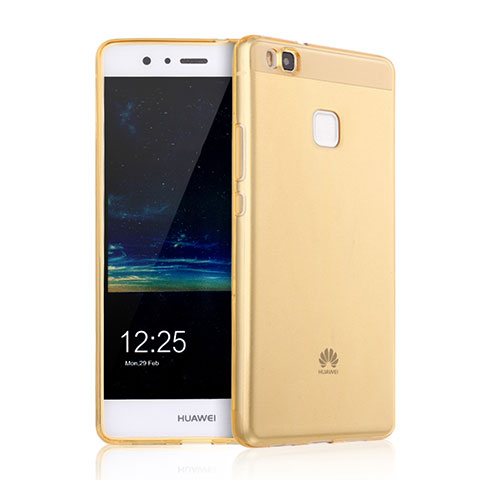 Silikon Schutzhülle Ultra Dünn Handyhülle Hülle Durchsichtig Transparent für Huawei G9 Lite Gold