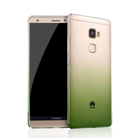 Silikon Schutzhülle Ultra Dünn Hülle Durchsichtig Farbverlauf für Huawei Mate S Grün