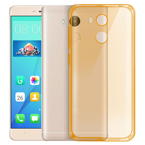 Silikon Schutzhülle Ultra Dünn Hülle Durchsichtig Transparent für Xiaomi Redmi 4 Prime High Edition Gold