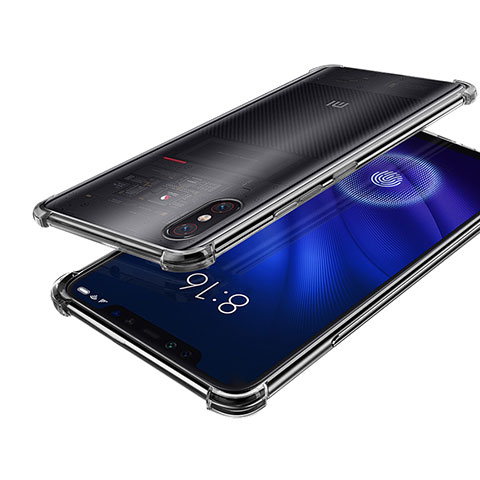 Silikon Schutzhülle Ultra Dünn Tasche Durchsichtig Transparent H01 für Xiaomi Mi 8 Screen Fingerprint Edition Klar