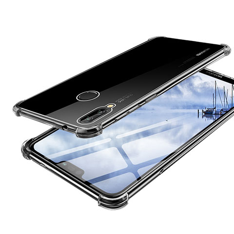 Silikon Schutzhülle Ultra Dünn Tasche Durchsichtig Transparent H03 für Huawei Nova 3 Klar