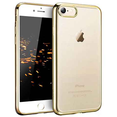Silikon Schutzhülle Ultra Dünn Tasche Durchsichtig Transparent H07 für Apple iPhone 8 Klar