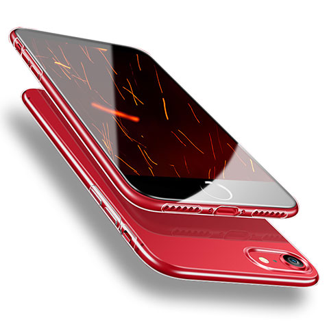 Silikon Schutzhülle Ultra Dünn Tasche Durchsichtig Transparent H09 für Apple iPhone 7 Klar