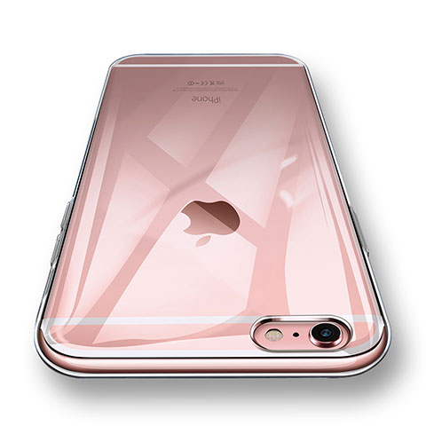 Silikon Schutzhülle Ultra Dünn Tasche Durchsichtig Transparent H10 für Apple iPhone 6S Plus Klar