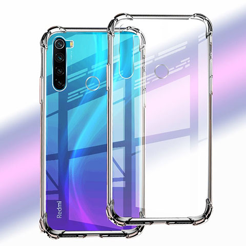 Silikon Schutzhülle Ultra Dünn Tasche Durchsichtig Transparent K01 für Xiaomi Redmi Note 8 Klar