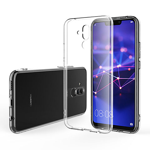 Silikon Schutzhülle Ultra Dünn Tasche Durchsichtig Transparent K02 für Huawei Mate 20 Lite Klar