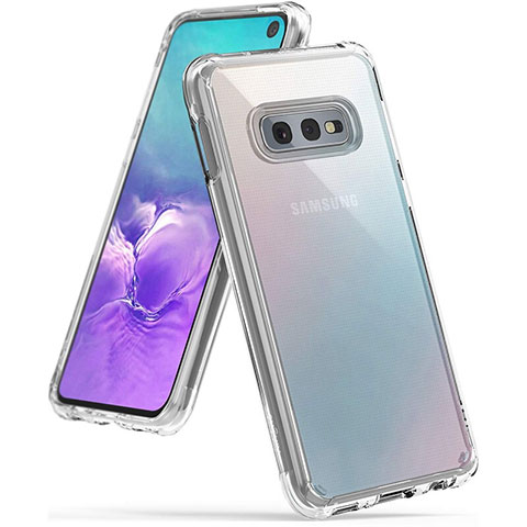Silikon Schutzhülle Ultra Dünn Tasche Durchsichtig Transparent K02 für Samsung Galaxy S10e Klar