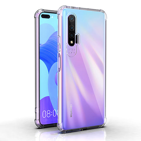 Silikon Schutzhülle Ultra Dünn Tasche Durchsichtig Transparent K03 für Huawei Nova 6 5G Klar